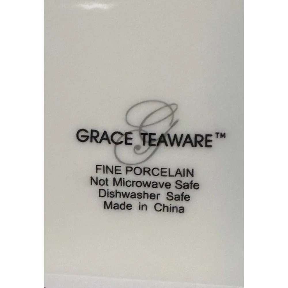 Grace‎ Teaware -  Monterey Bay Green Floral 8
